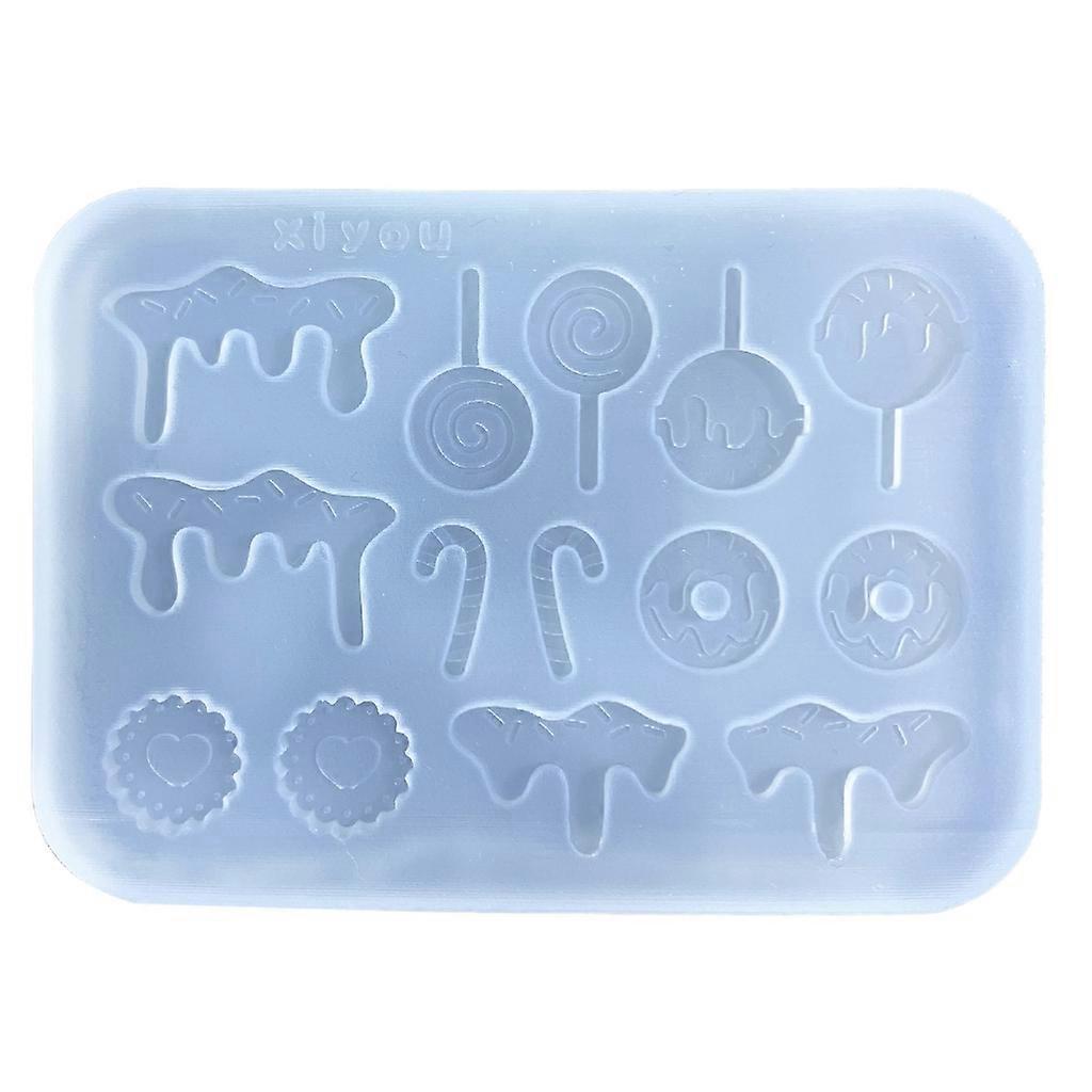  Lollipop Resin Filling Mold DIY Epoxy Resin Molds for Quicksand Casting Mold