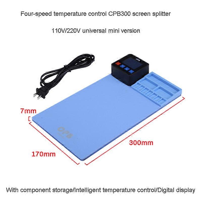 Mijing CPB 320 Mini 300 LCD Screen Separator Heating Platform Dismantling Screen Phone Repair Mat Digital Display
