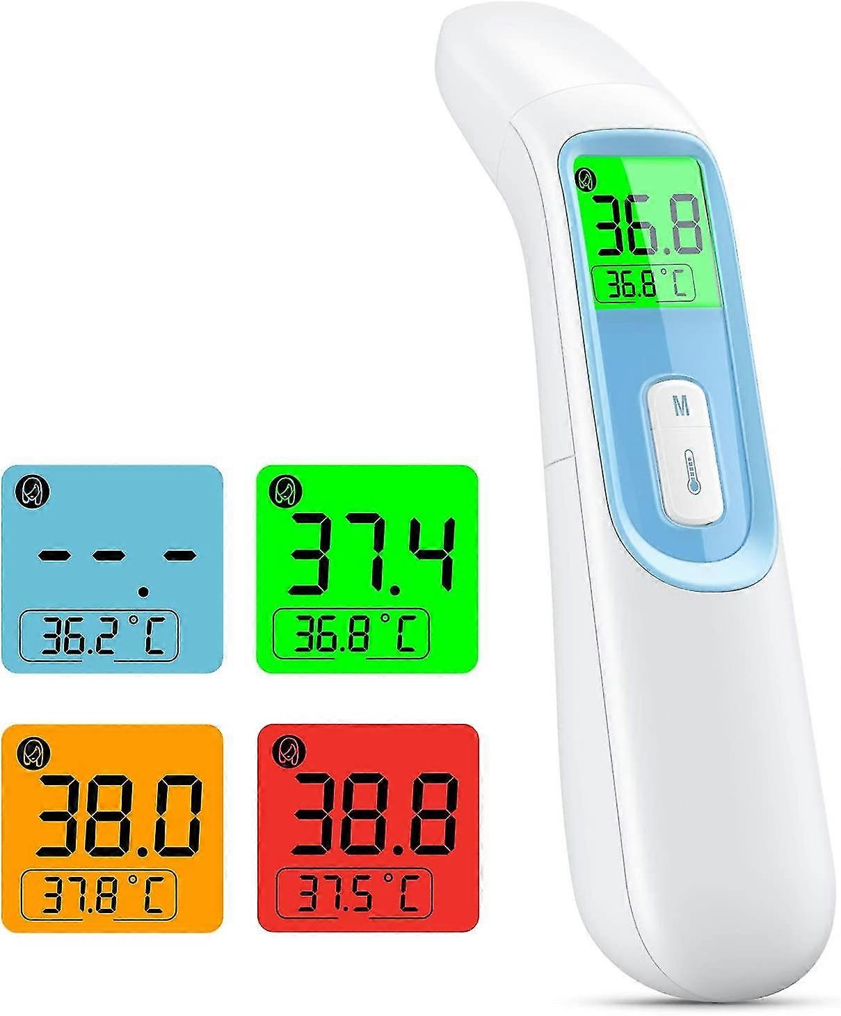 Forehead Thermometer, Forehead Medical Thermometer With Fever Alert, Lcd Display, Memory Function, Infrared Thermometer