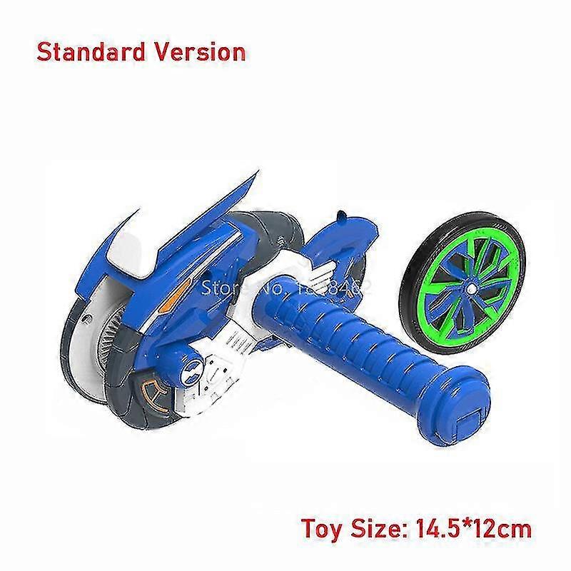Newest Magic Gyro Infinite Cyclotron Speed Up Wheel Gyroscope Toy With Motorcycle Launcher Spinning Top Toys For Children Gift
