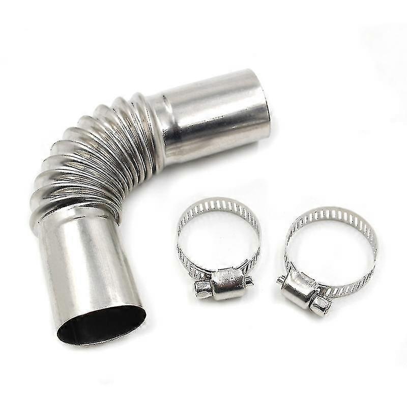 Car Exhaust Tube Connector Pipe Airdiesel Parking Heater With 2 Clips Forwebasto