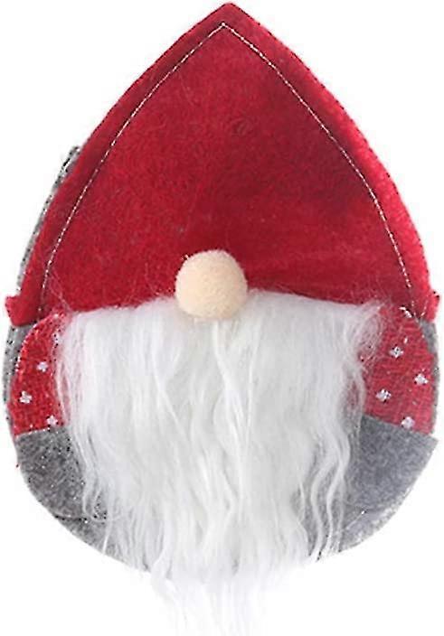 Christmas Table Placements Festive Cutlery Holders, Red