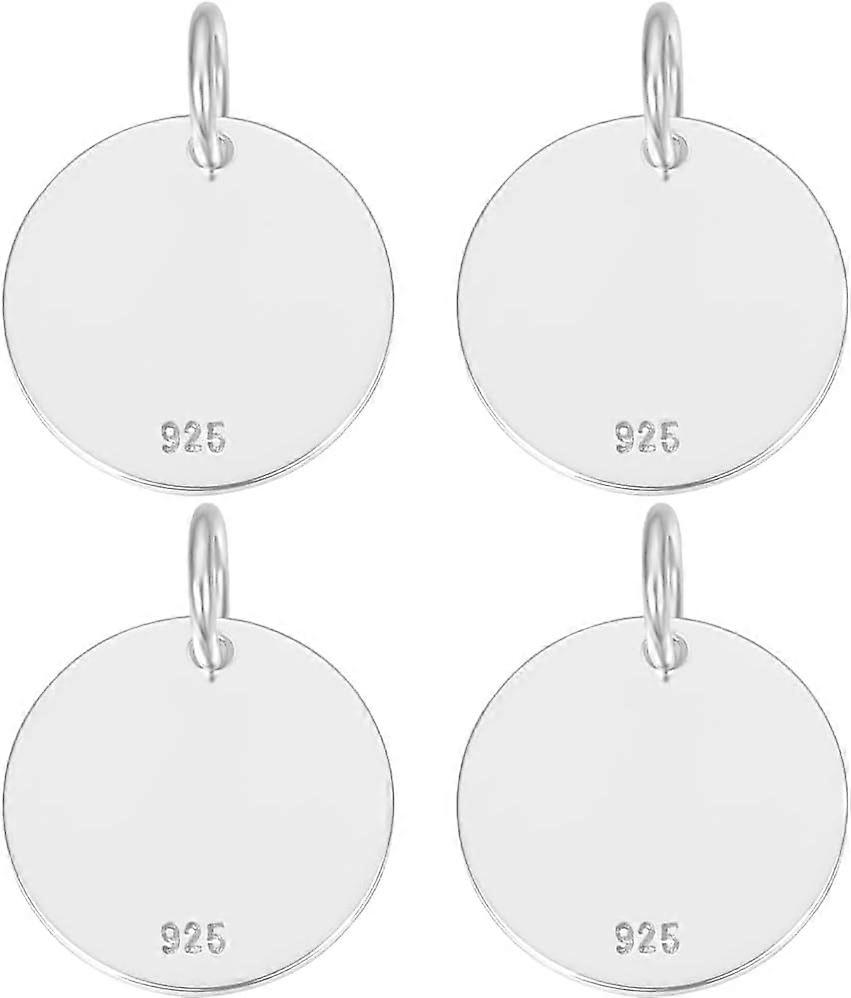 1Box 925 Sterling Silver Elephant/Cross/Flower/Tree of Life/Pine Helm/Crown/Fish/Flat Round/Pine Cone Pendants Charms