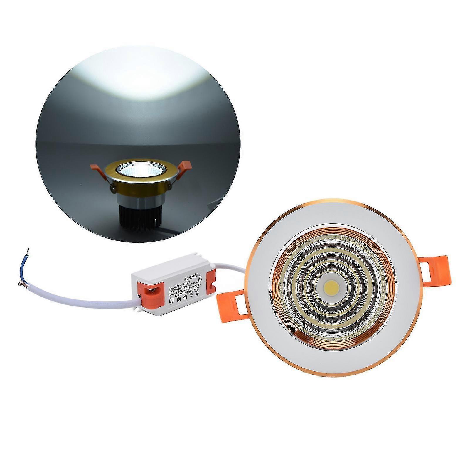EnergySavingAdjustableLEDRecessedDownlight-Aluminum(100-264V)