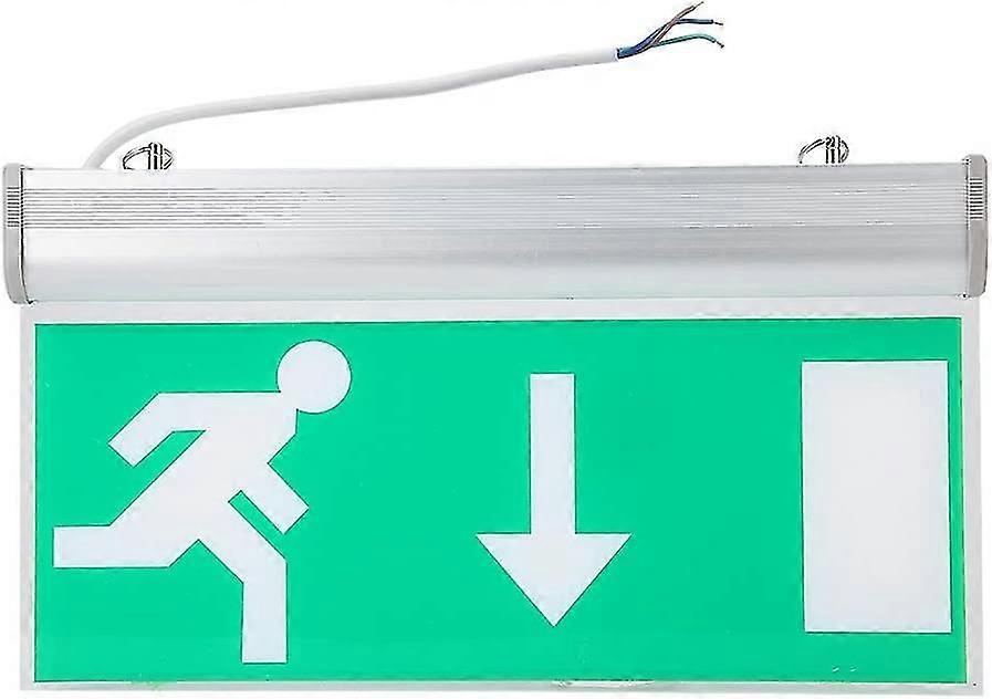 Led Emergency Exit Sign Light, Safety Escape Evacuation Indicator Light High Brightness Exit Indication Sign/emergency Exit Lighting Sign Fault Detect
