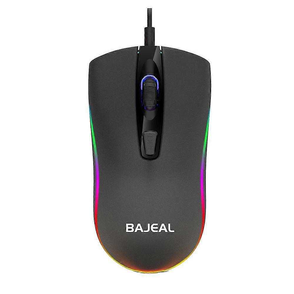 Bajeal 4d Gaming Mouse With Rgb Backlight Wired Mouse With Backlit