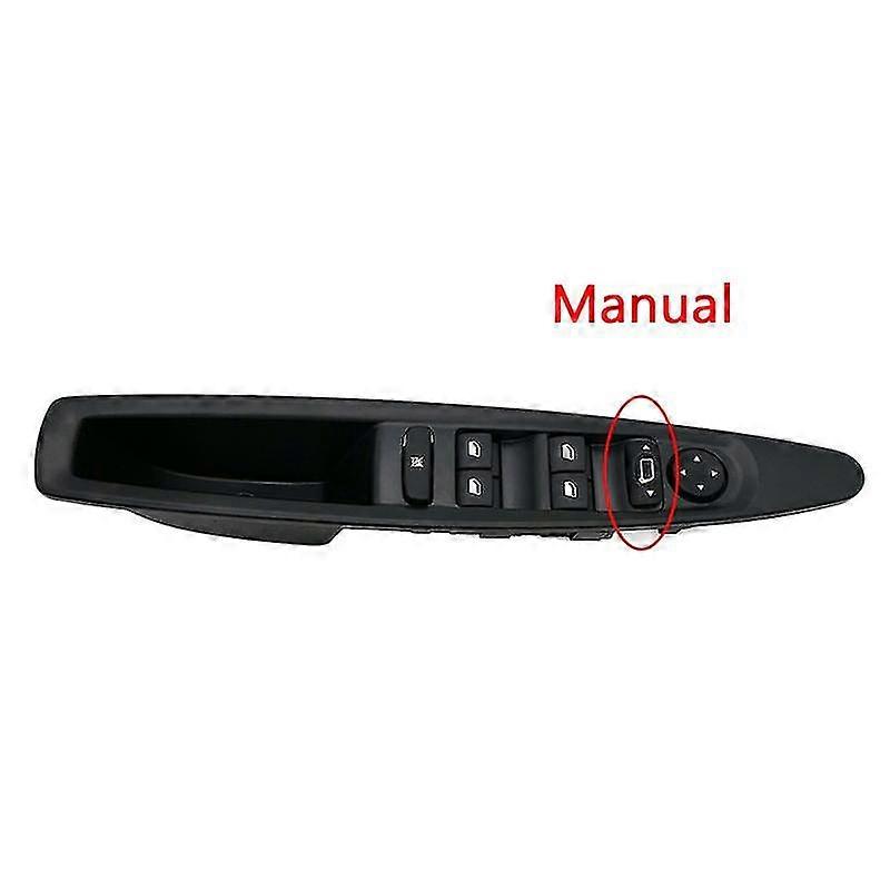 6554.HA Interrupteur de commande de vitre Interrupteur de lève-vitre de voiture pour C4 2004-2010 (rétroviseur manuel)