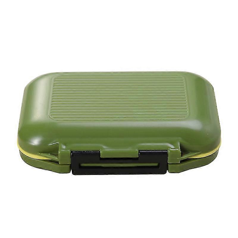 Fishing Hook Box Compression And Impact Resistant Waterproof Hook Box Accessories - Size S (Green)
