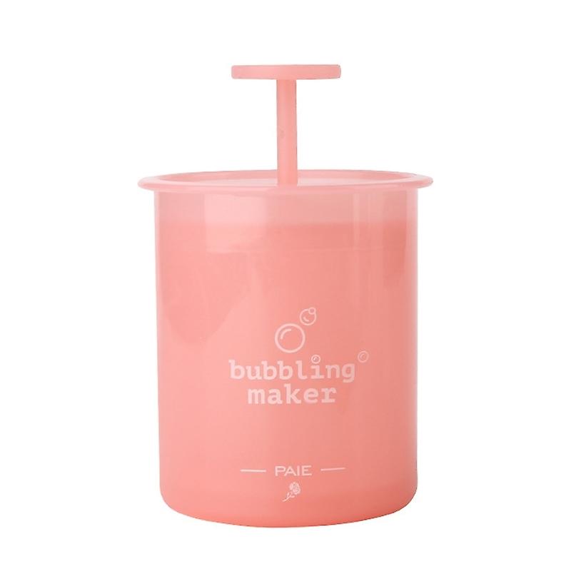 Facial Cleanser Foaming Bubbler Maker Small Pink