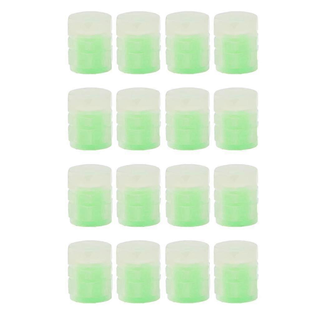 Automobiles Tire Valve Cap Luminous Rubber Gasket Decorative Replacing