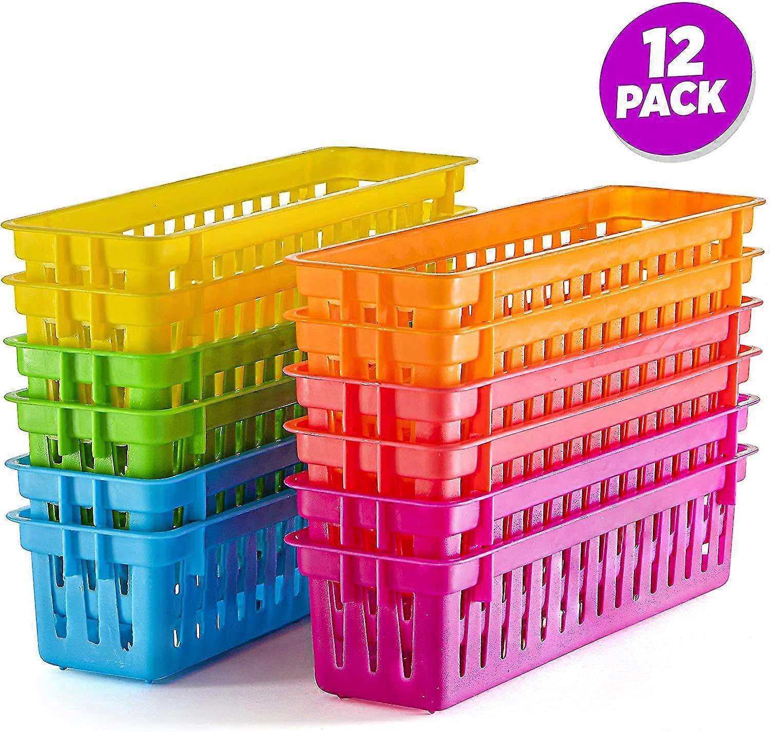 Pencil Izer Pencil Basket Or Basket, S (12 Pack)