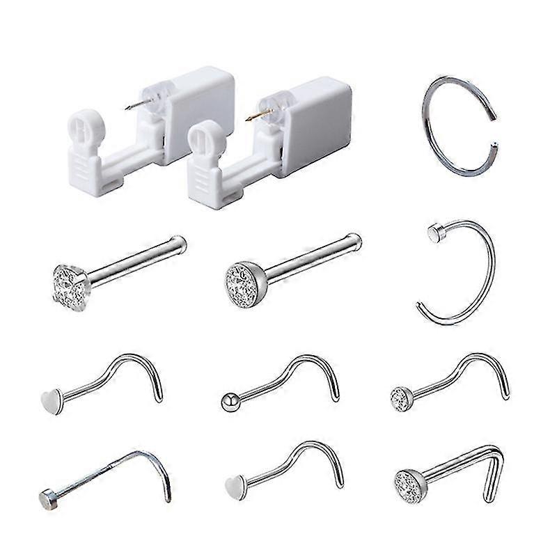 Nose Piercing Kit, Disposable Safe Sterile Piercing Unit , Nose Piercing Kit Tool