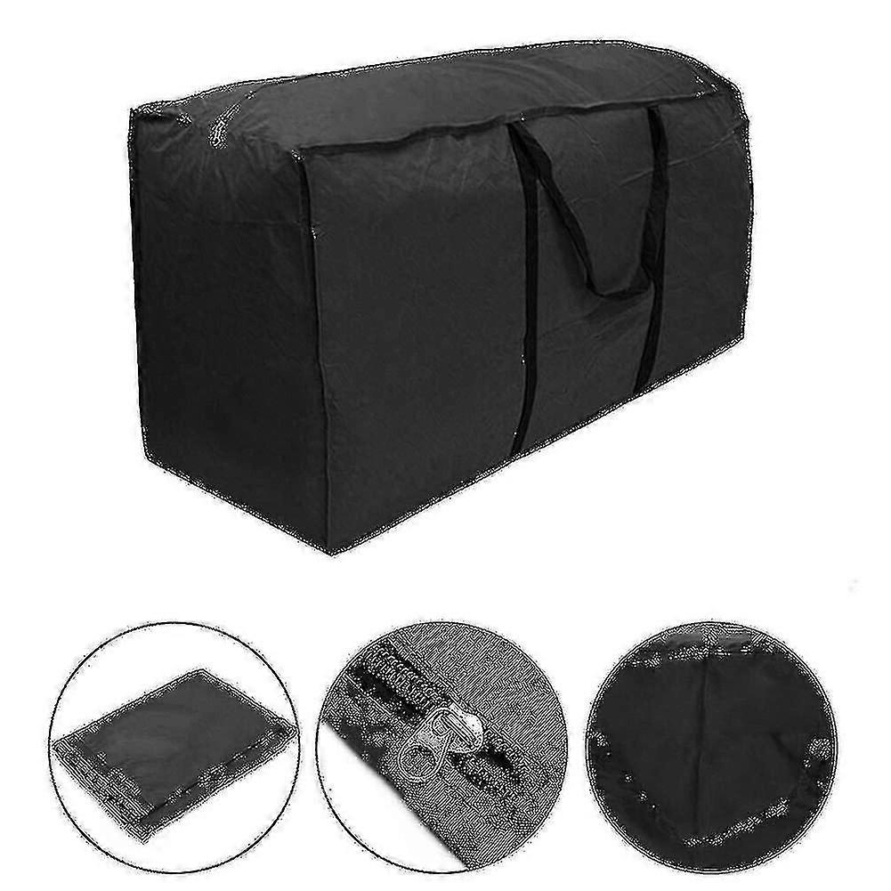 Bolsa de armazenamento extra grande com zíper e à prova d'água para móveis de jardim, resistente