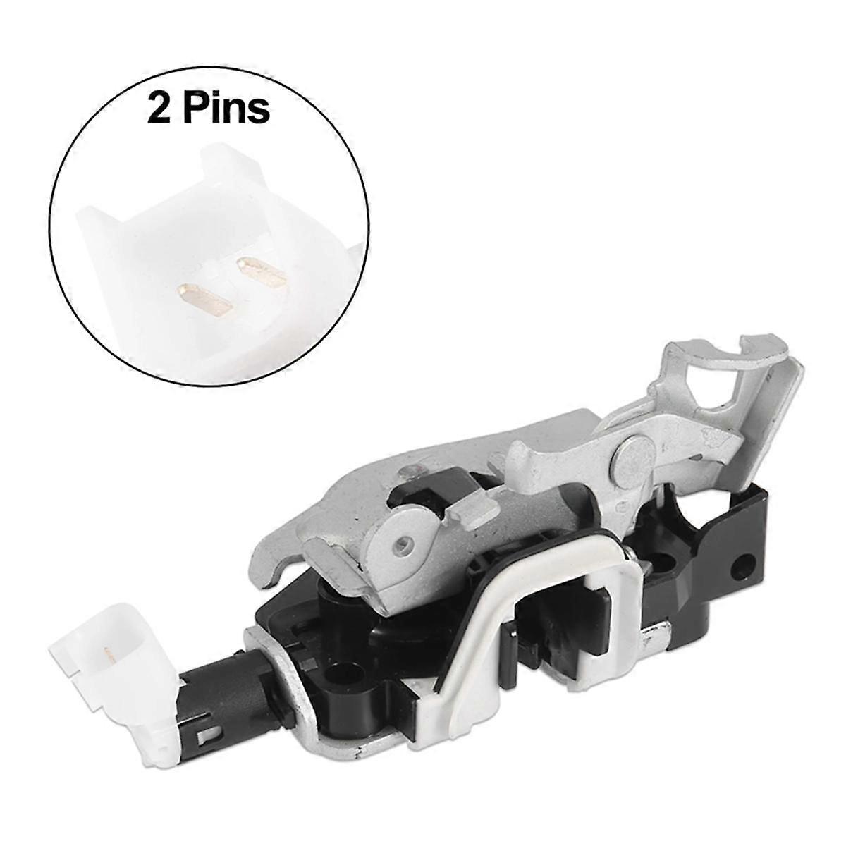 Left & Right Lower Rear Door Latch Lock Assembly for Door Lock Actuator 8L5Z-1326412-A, 4L5Z-132641