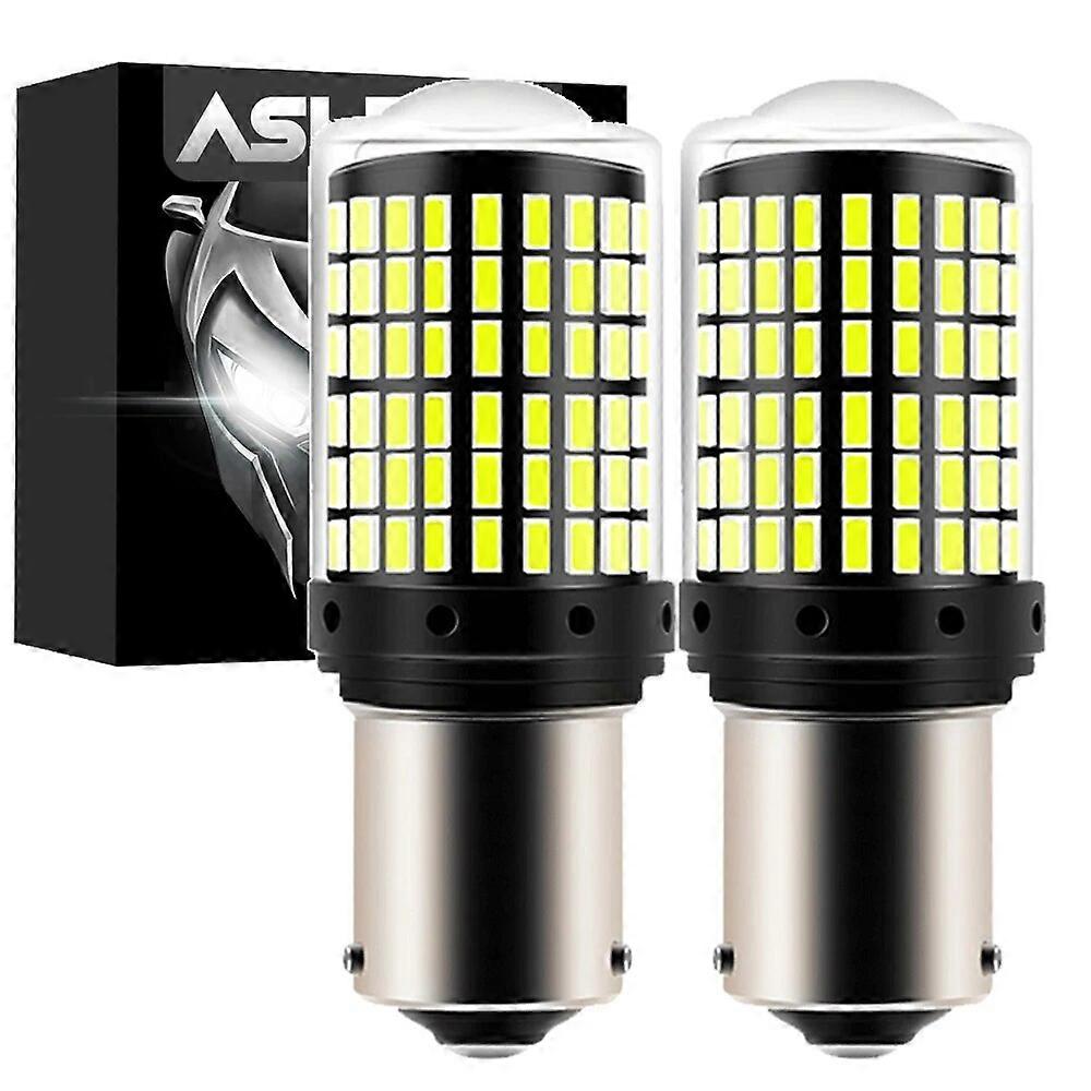 2PCS 1156 BA15S P21W BAU15S PY21W LED T20 7440 W21W P21/5W 1157 BAY15D Led Bulbs 3014 144smd CanBus Lamp for Turn Signal Light