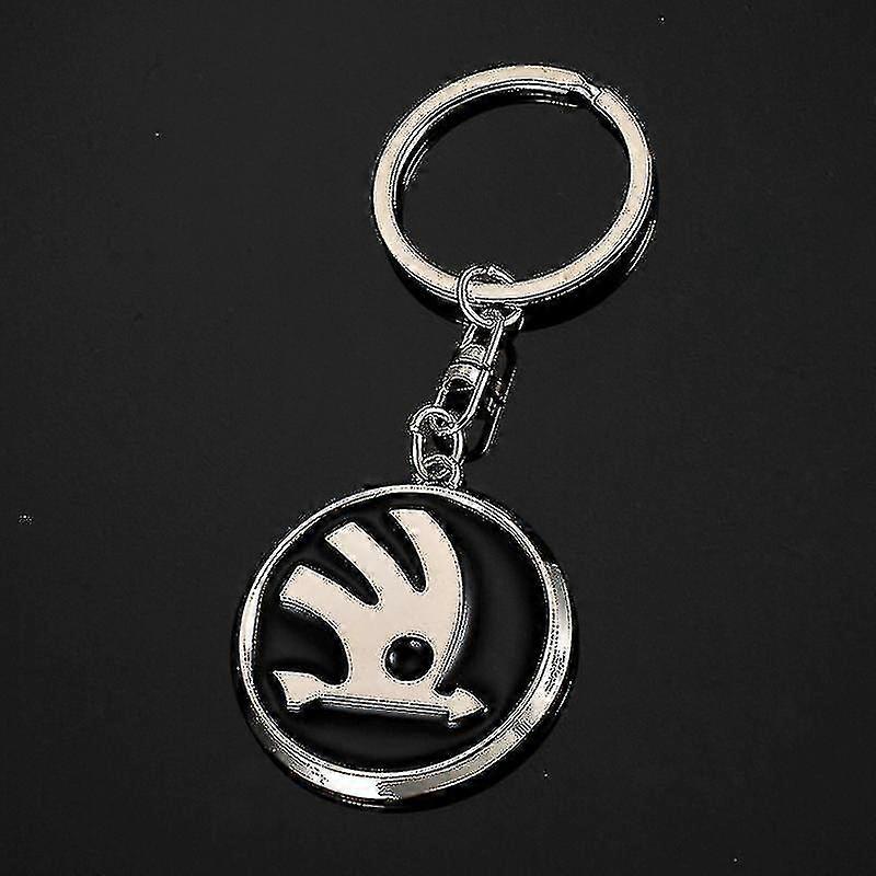 Sztxj Metal Key Ring With Token For Trolley Silver One Size