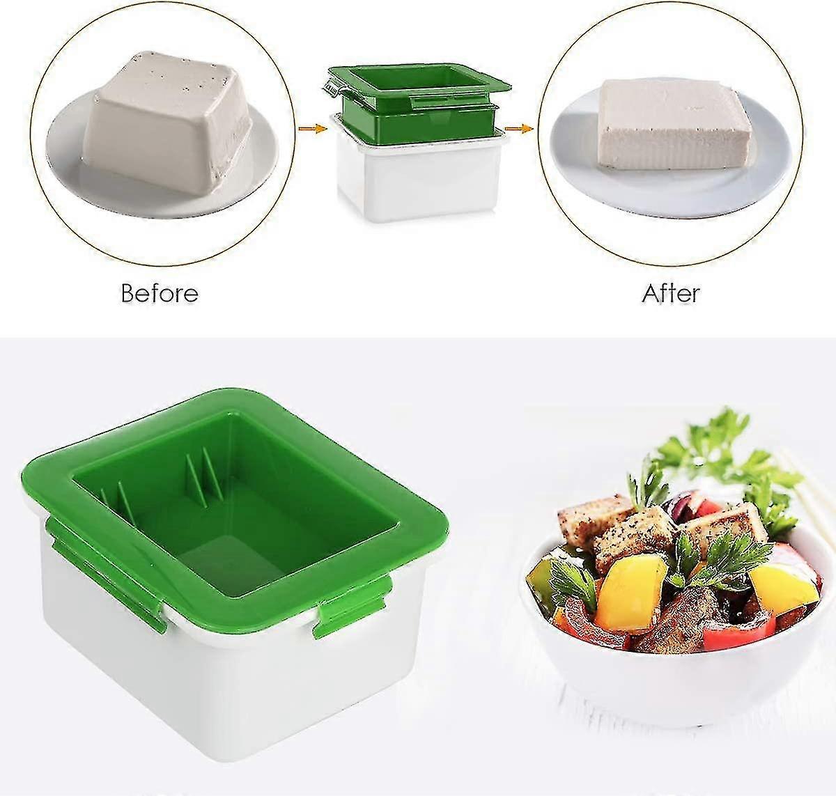Tofu Press, Easy To Remove Water From Tofu For Better Flavor, Water Drainage, Dishwasher Safe