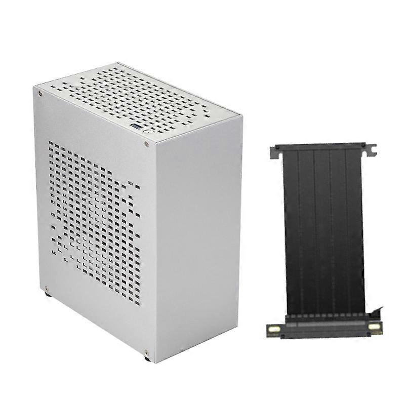 Aluminum Mini ITX Chassis for Desktop PC Case Support Graphics Card RTX2070