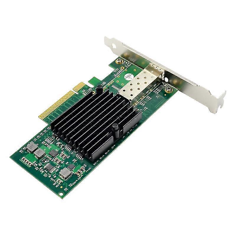 Pci-e X8 Ethernet Network Card 10 Gigabit Fiber Server Adapter X520 10gbe Single Sfp+fiber Lc For I