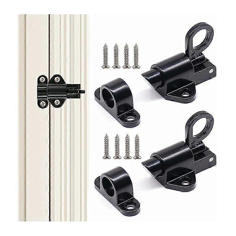 5 PCS Automatic Door Latch Spring Door Latch With Screw Spring Latch
