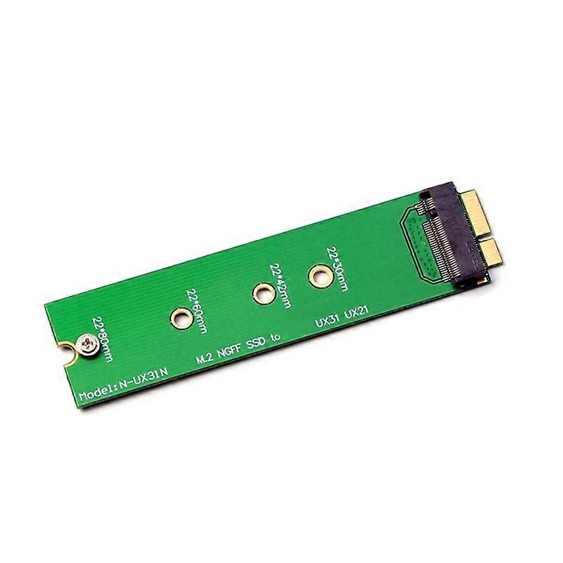 1PC M.2 NGFF SSD to 18 Pin Extension Adapter Card for UX31 UX21 UX21E UX31A