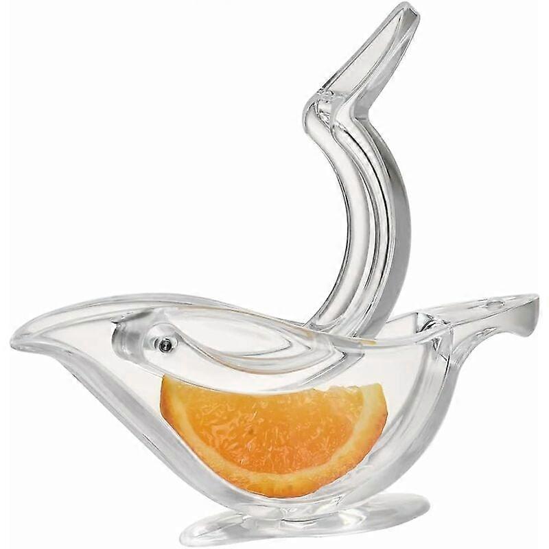 10pcs Individual Lemon Squeezer Lemon Squeezer Manual Hand Squeezer Acrylic Tableware Transparent Serving Tableware,2.8*5.2*12cm