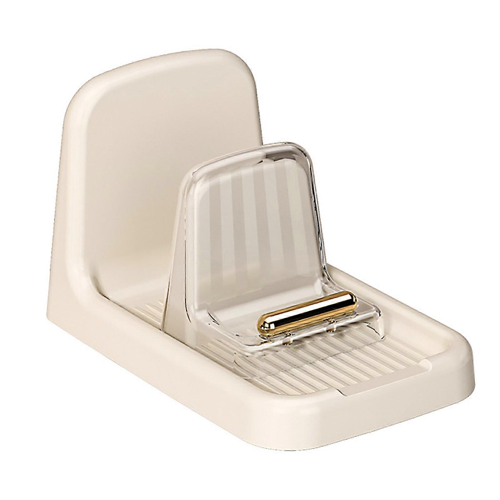 Pot Lid Rack Plastic Spoon Holder Stand Kitchen Organizer Fork Spatula Rack Pan Cover Shelf Tableware