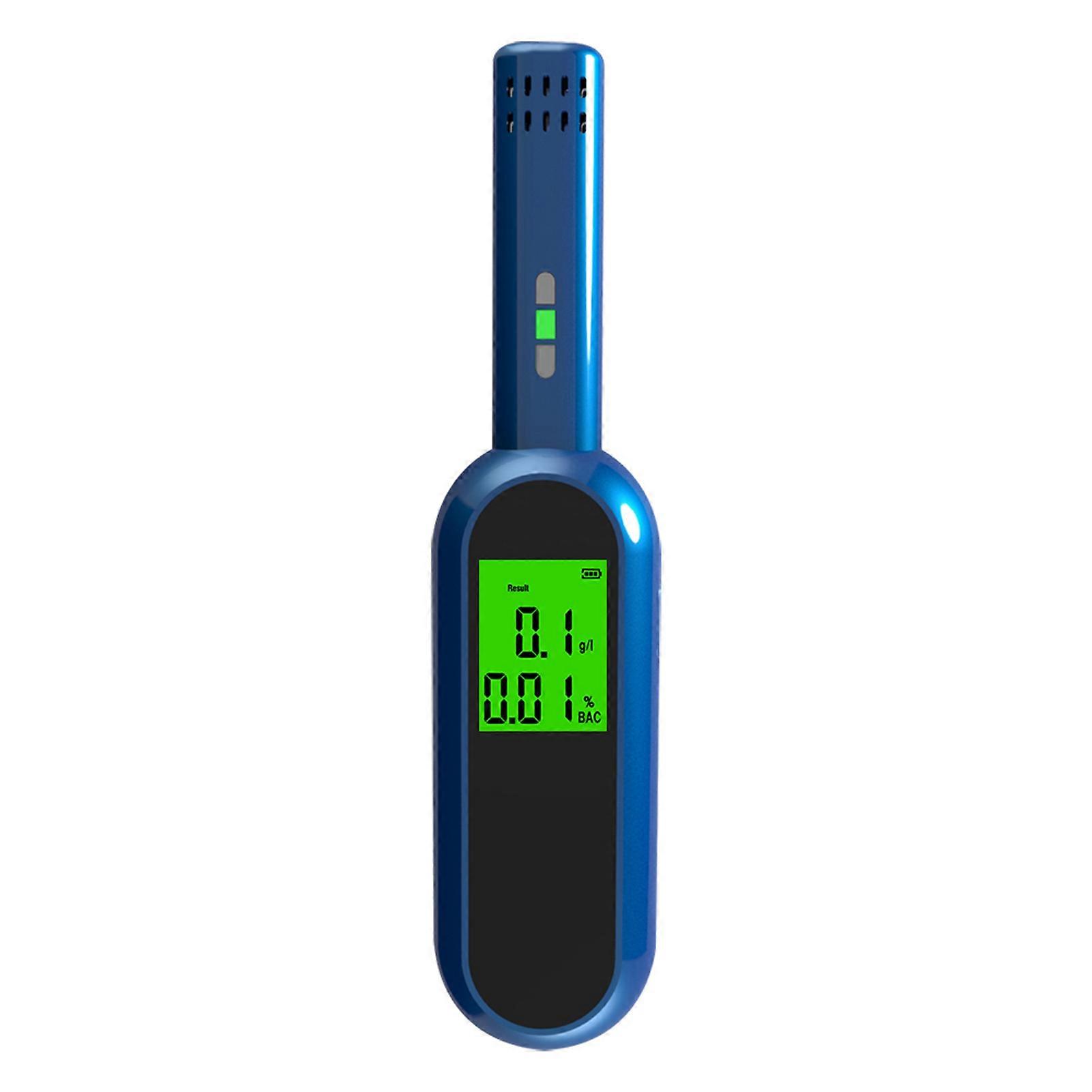 DM604B Digital Breath Alcohol Tester Rechargeable Breath Alcohol Tester LCD Digital Breathalyzer Blowing Alcohol Tester Meter