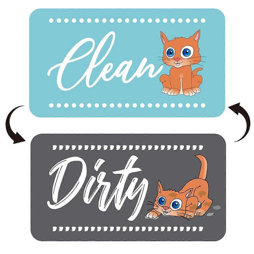 Dishwasher Magnet -  Double Sided Sign