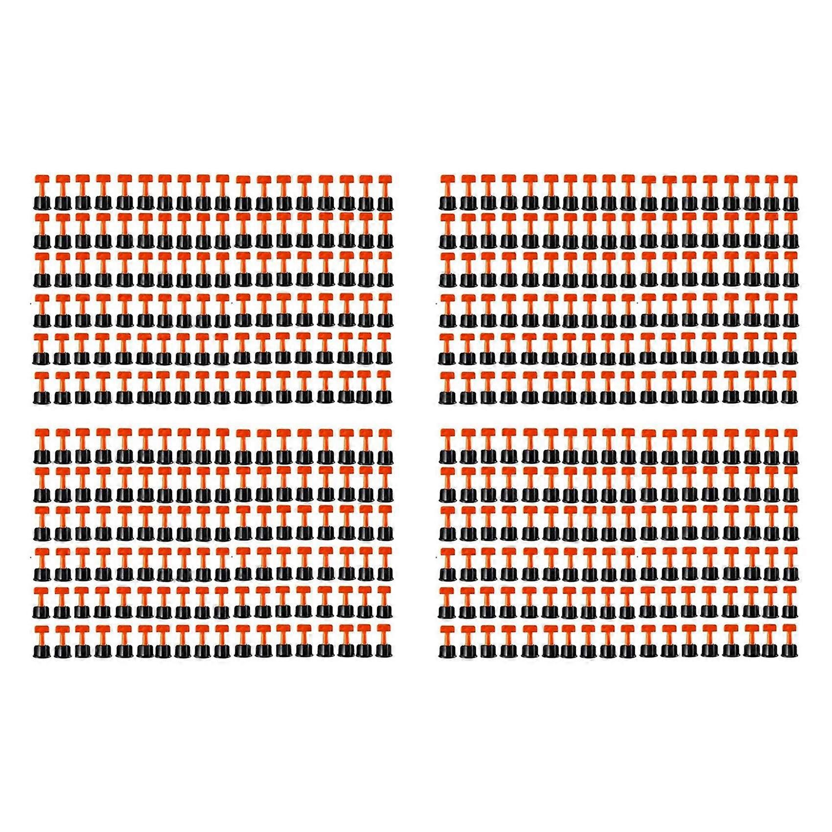 604 Pcs Flat Ceramic Level Wedges Tile Spacers Reusable Flooring Wall Tile Leveling System Leveler