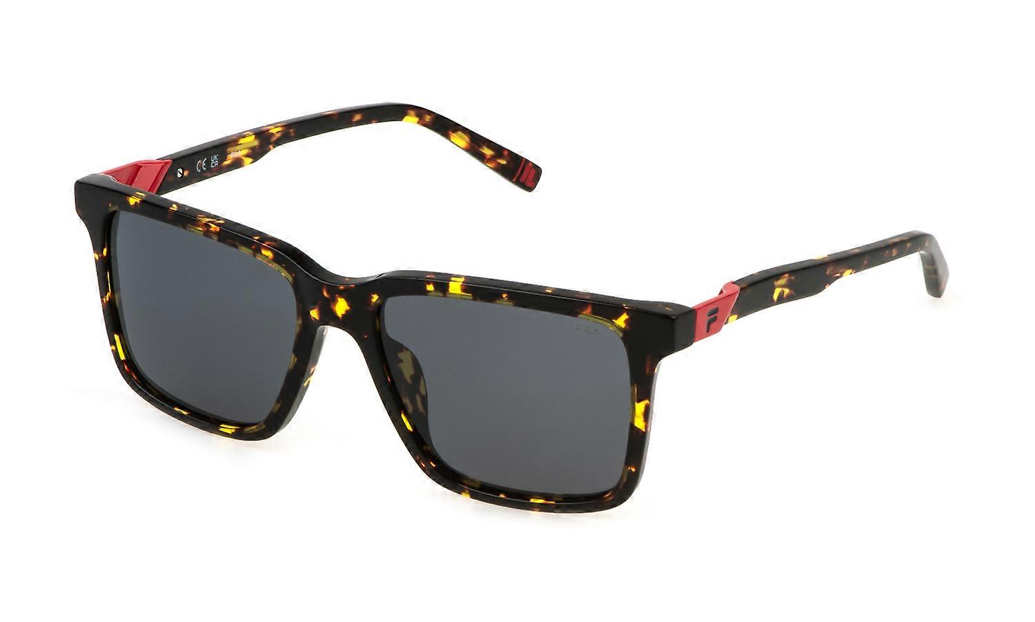 Sunglasses Fila SFI891V 779P AVANA GIALLA LUCIDA 55/17/145 MAN