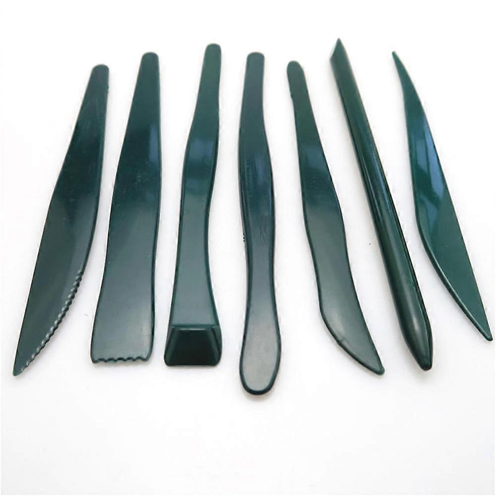 7Pcs Metal Wax Clay Pottery Clay Sculpting Handmade Modeling Sculpture Tools Set