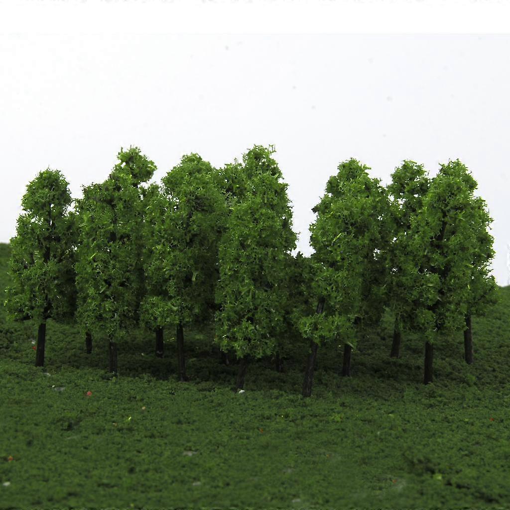 120pc 1/100 Sacle Railroad Tree Model For Train Railway Park Street Layout