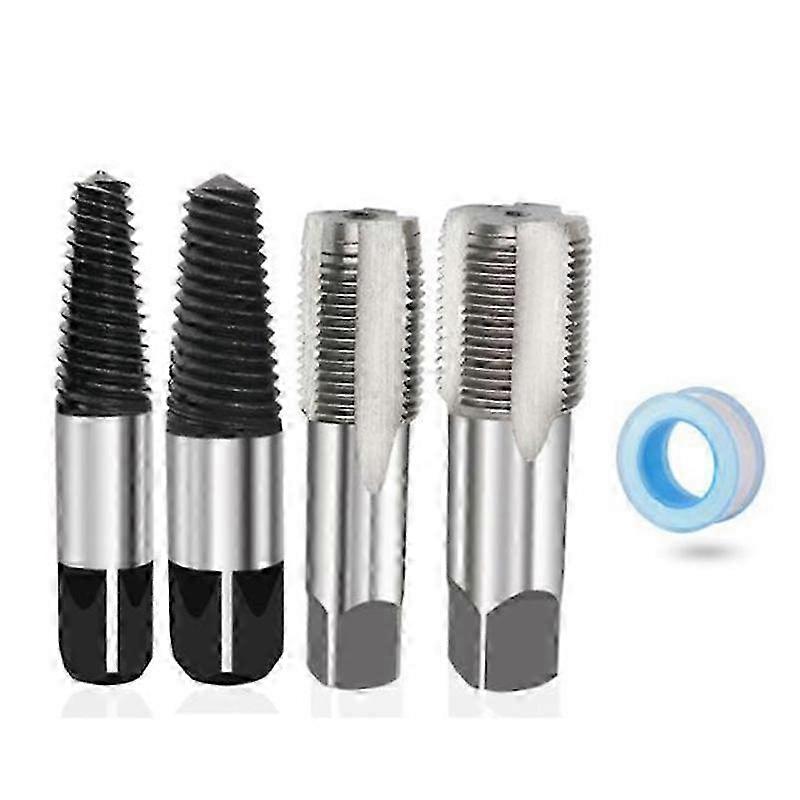 taraud fileté 1/2 pouce 3/4 pouce cône tuyau tarauds à vis mécanique pour tuyaux filetage intérieur faisant han