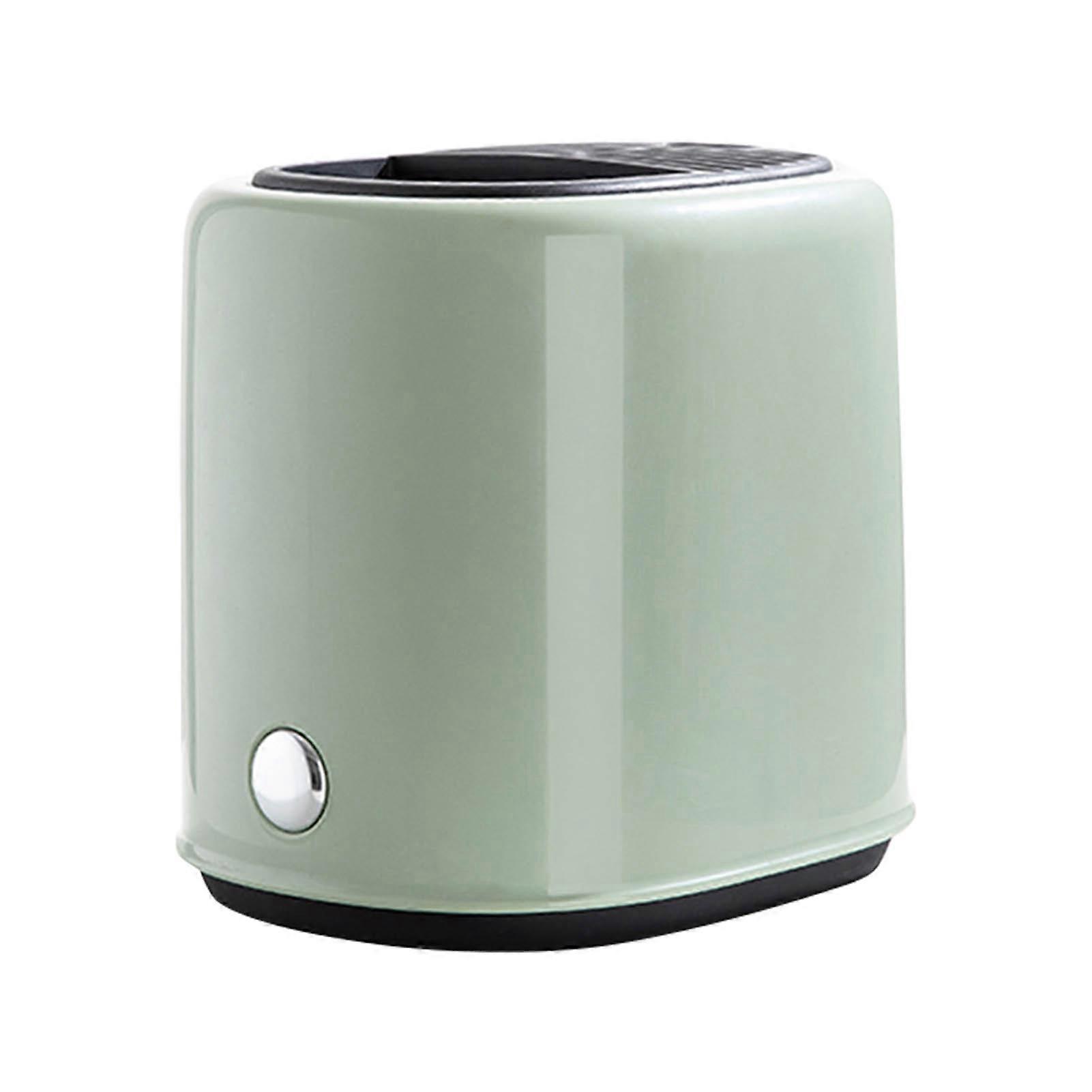 Knife Block Utensil Holder, Space Saving Large Capacity 2 In 1 Countertop Utensil Organizer for Kitchen,Green