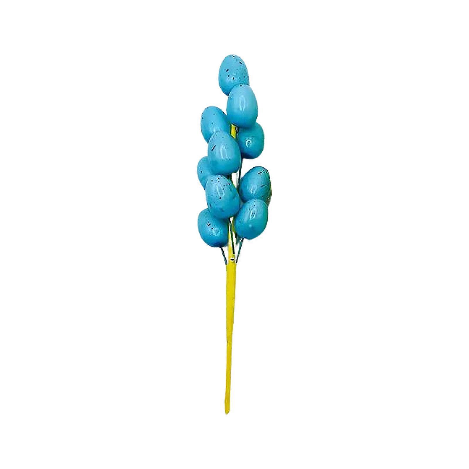 Blått Påskägg Gren Blommigt Arrangemang, 23cm