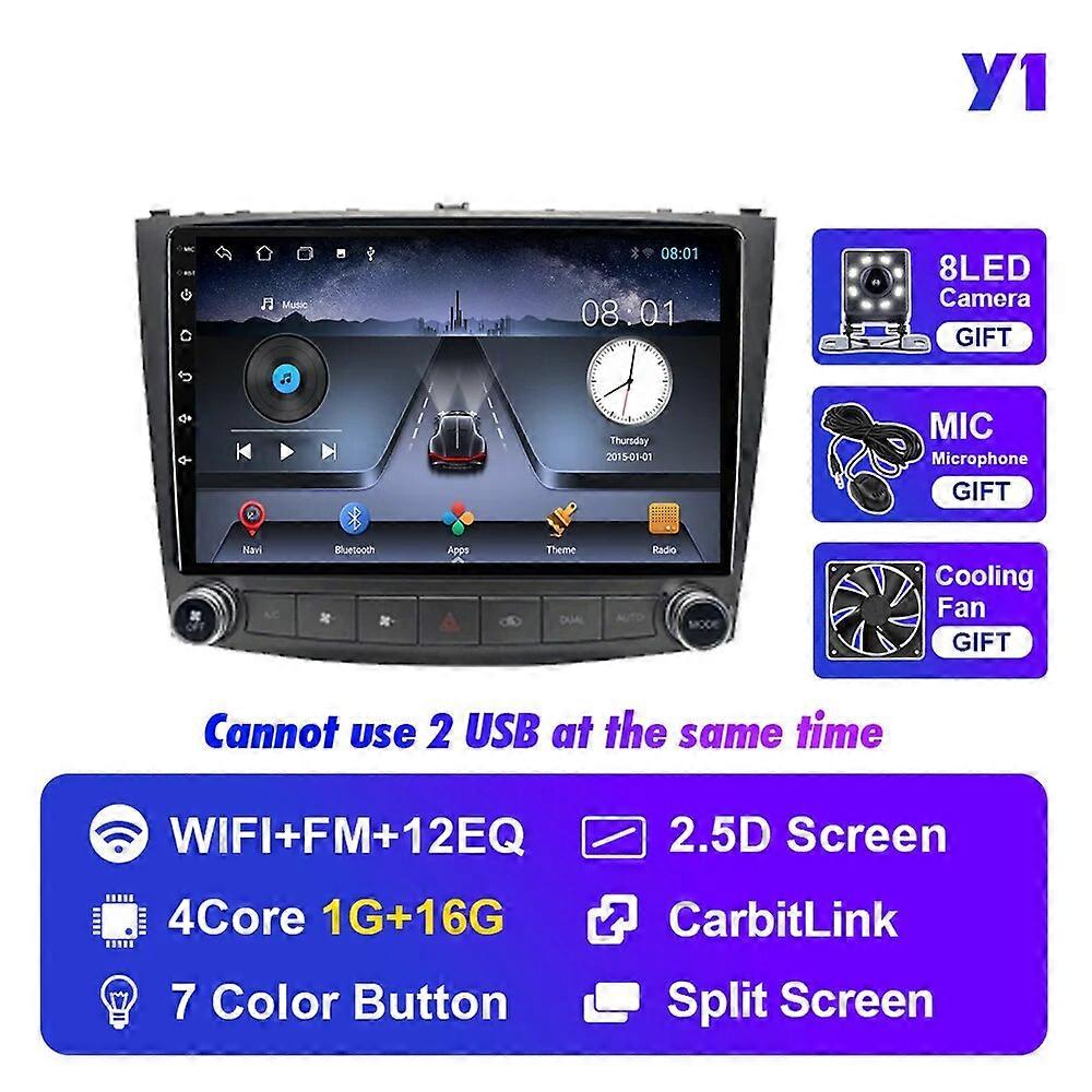 Atuoradio Für Lexus IS200 IS220 IS250 IS300 IS350 2005-2012 Autoradio Carplay GPS Navigation DVD 2Din Android 10 Host