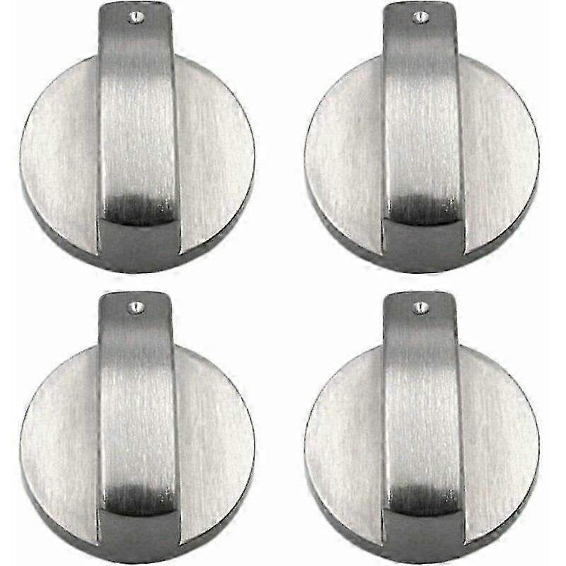 WJTG  4 pieces cooker knobs gas cooker knobs metal cooker knobs gas cooker knobs control metal cooker knobs for kitchen 6mmJ