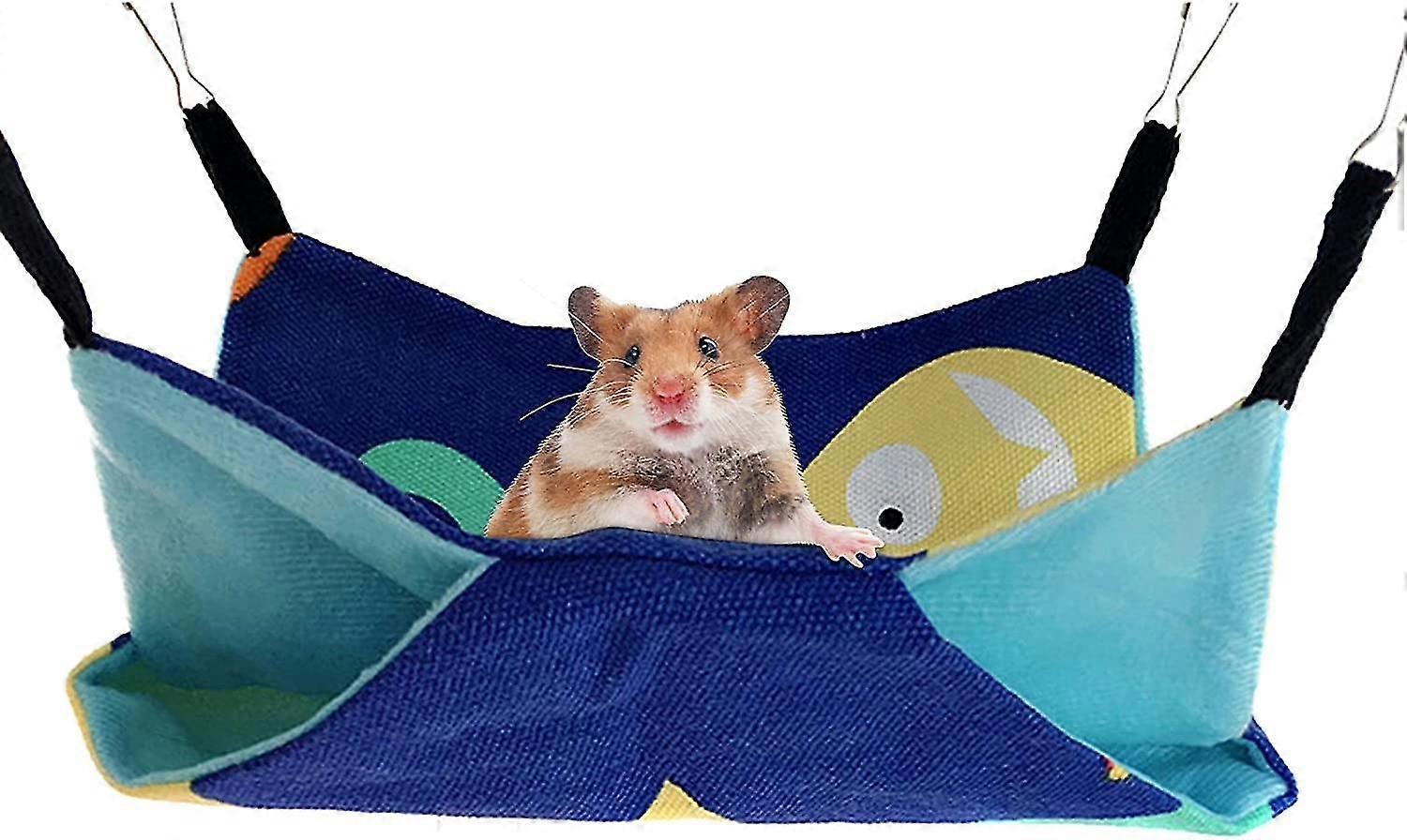 Double Layer Canvas Hammock For Hamster