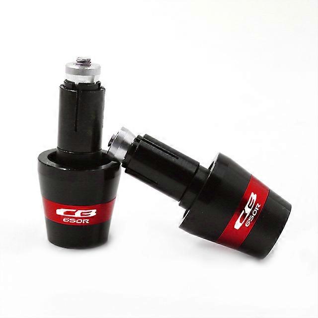 لهوندا CB650R CB 650R CB 650 R اكسسوارات الدراجات النارية العالمية 7/8 '' المقود اليد قبضة شريط ينتهي الوزن المنزلق كاب التوصيل