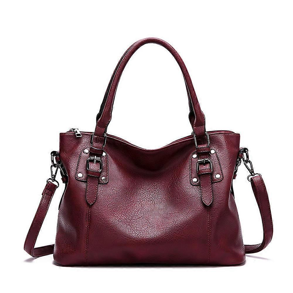 Retro simple single shoulder bag large capacity texture handbag crossbody bag ladies