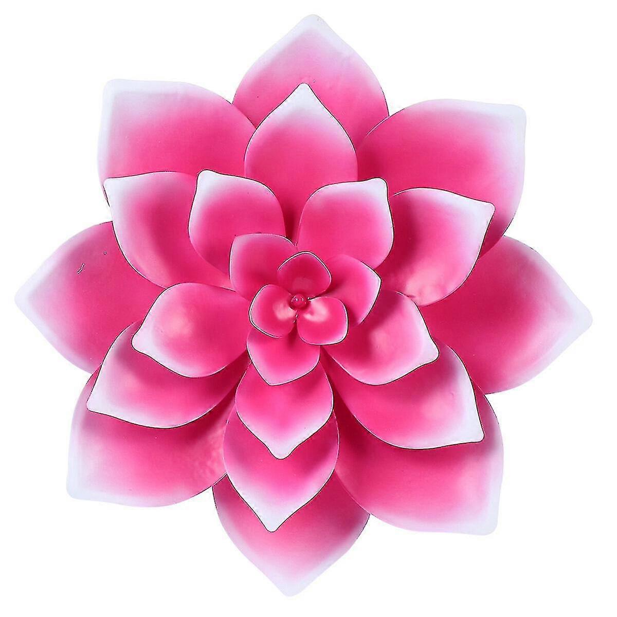 1pc Succulent Flower Wall Ornament Creative Wall Decor Background Adornment