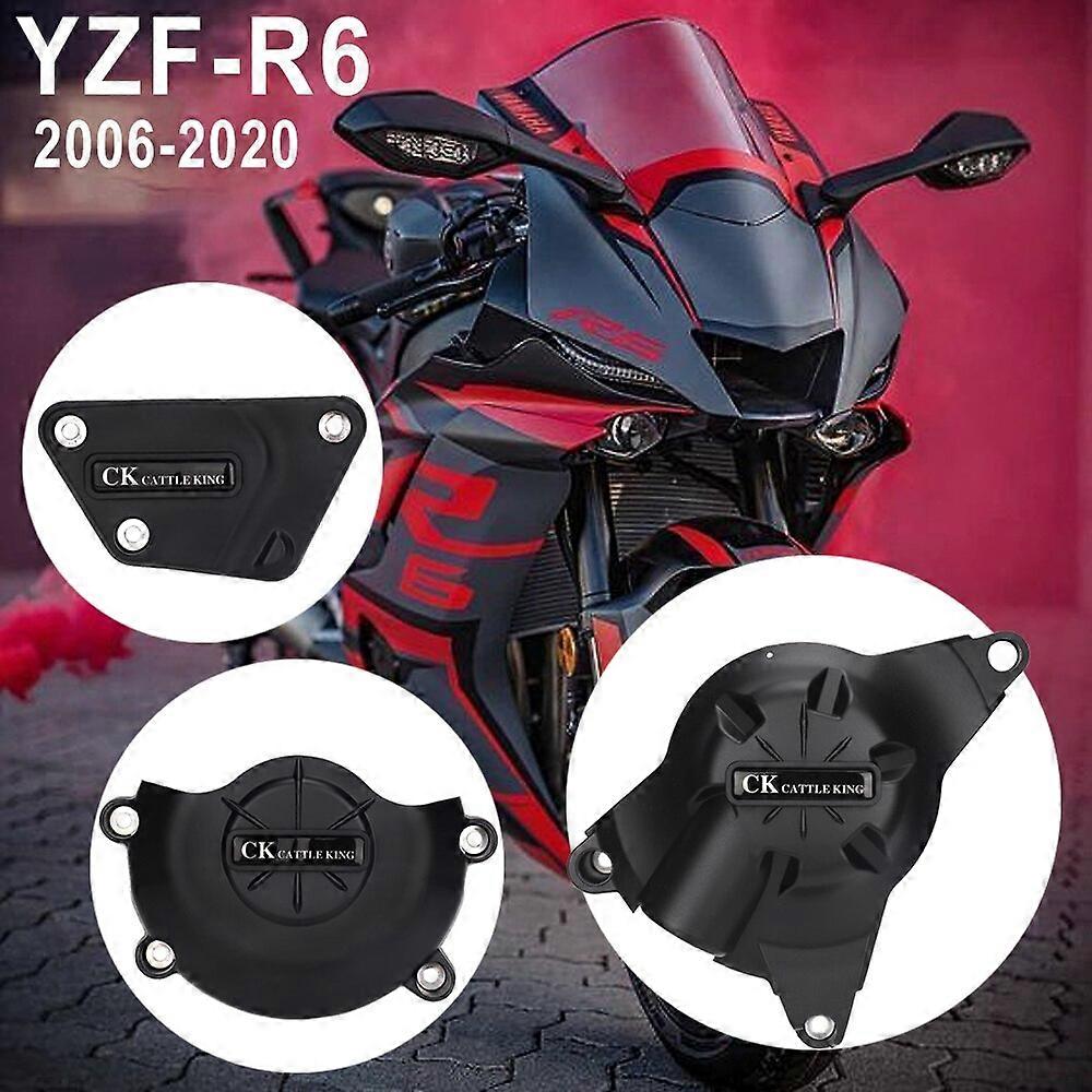 For Yamaha R6 Engine Protector Cover for Yzf R6 Yzfr6 Yzf-r6 2006 2007 2008-2019 2020 Motorcycle Accessories Guard Case Kit