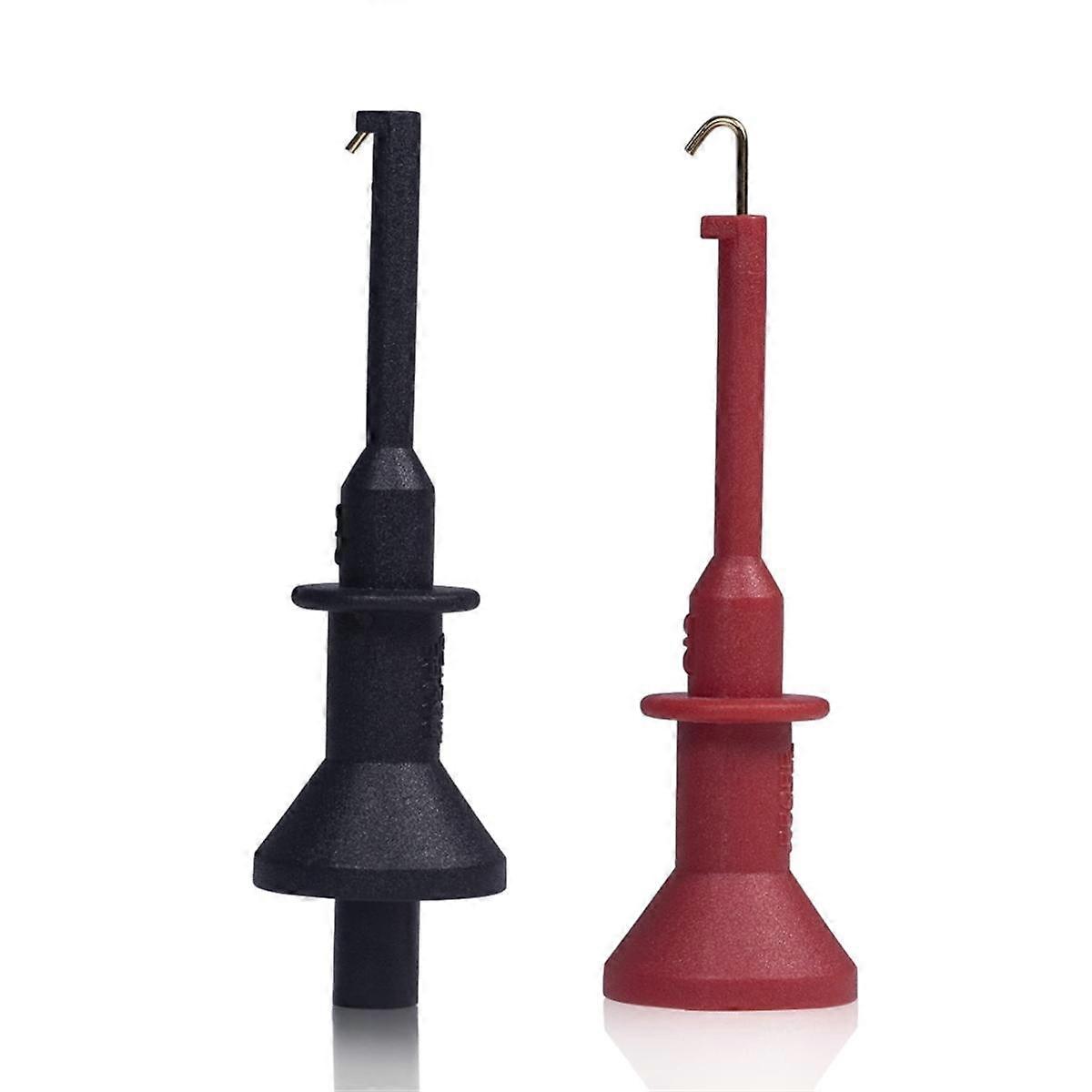 Universal Digital Multimeter Test Hook 4mm Straight Test Probe Extension Hook Needle