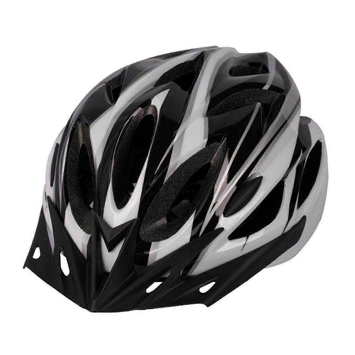 Fahrradhelm für Erwachsene, leichte Microshell, Damen und Herren, Passformanpassung Empfohlene Passform 54-63cm für Radfahren A