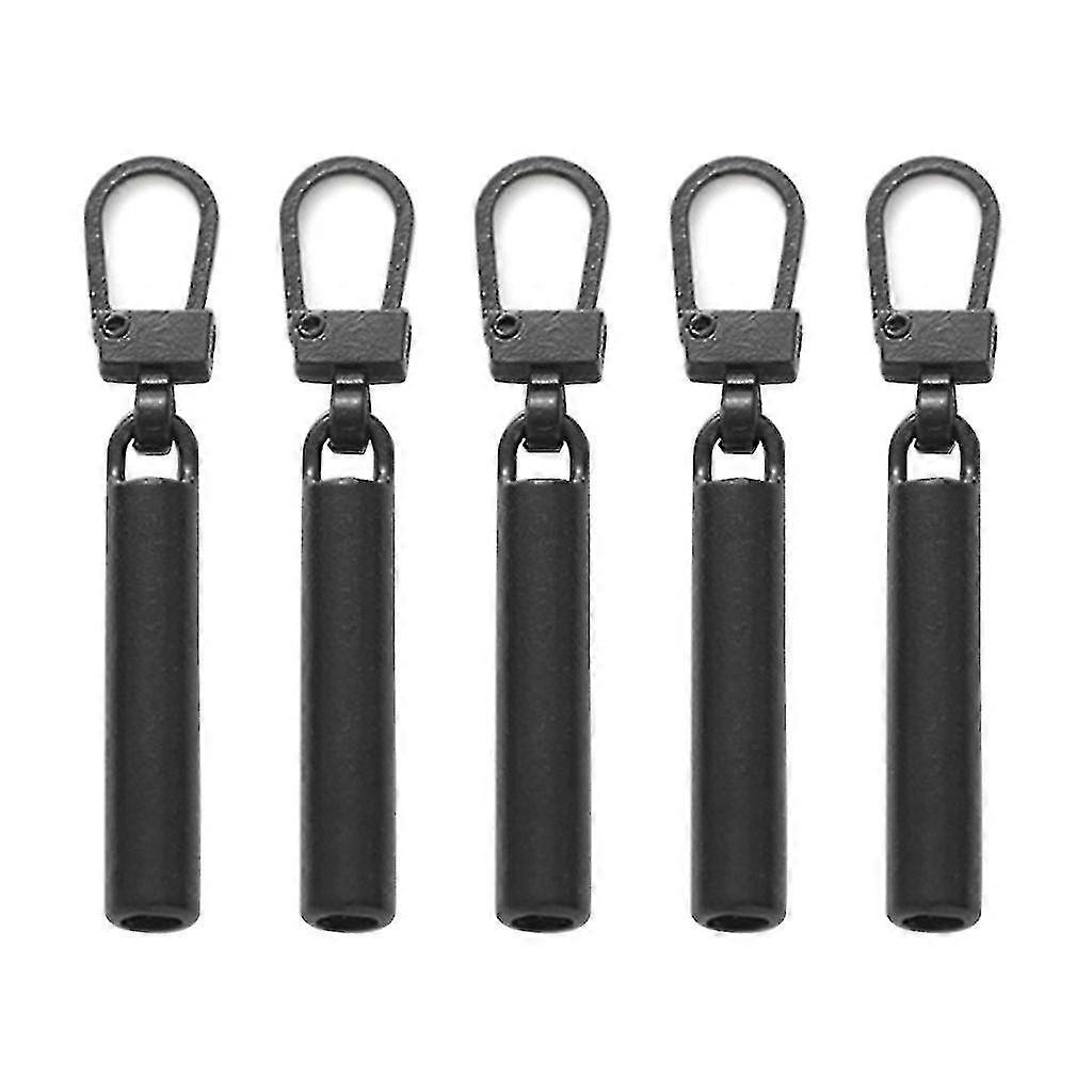 5pcs Zipper Pull Replacement Metal Zipper Handle Mend Fixer Zipper Tab Repair