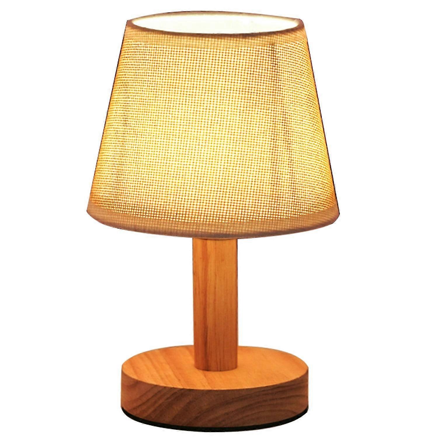LED Lampe de Table Stable Tissu Étude Lecture Veilleuse Home Decor YGWL