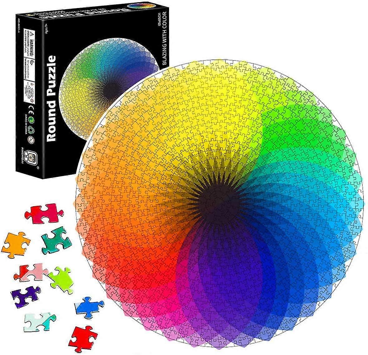 Puzzle coloré de 1000 pièces