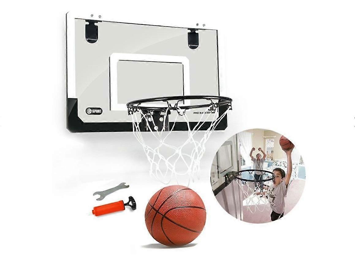 Mini Basketball Hoop Include Door Mounts And Backboard 18x12 Shatter Proof