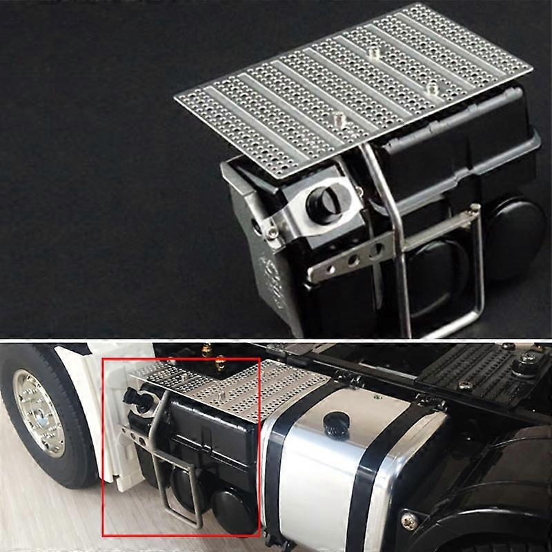 メタルバッテリーボックスデフタンクB 1/14タミヤヤ1851RCトラクタートラック少年玩具TH02282